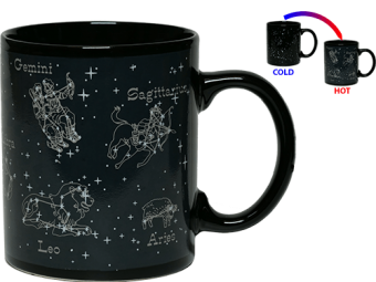 Tasse mit Sternbildern